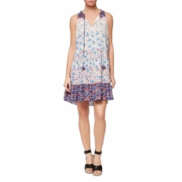 Anthropologie Sanctuary Sleeveless Floral Printed Romy Mini Dress NEW with tag - Picture 8 of 8